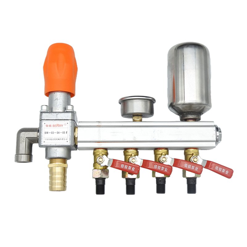Distributor 3-7 Section Distributing Water 7 Water Pump Nozzles Irrigation Atomization 1 Inch Outlet Inlet Sprayer Spare Part