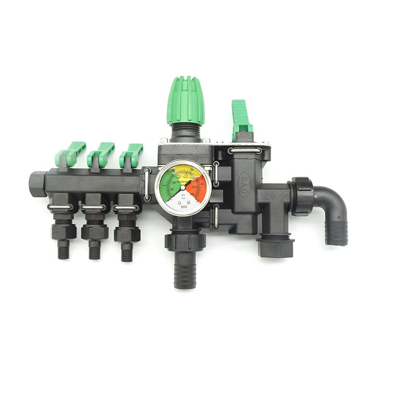 Distributor 3-7 Section Distributing Water 7 Water Pump Nozzles Irrigation Atomization 1 Inch Outlet Inlet Sprayer Spare Part