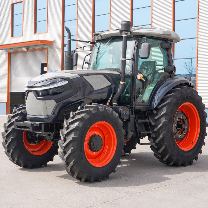 Free Shipping EPA 50hp 80hp 100hp 120hp 180hp Tractor 4x4 diesel Agriculture Tractors USA CE 4wheel Agriculture Tractor