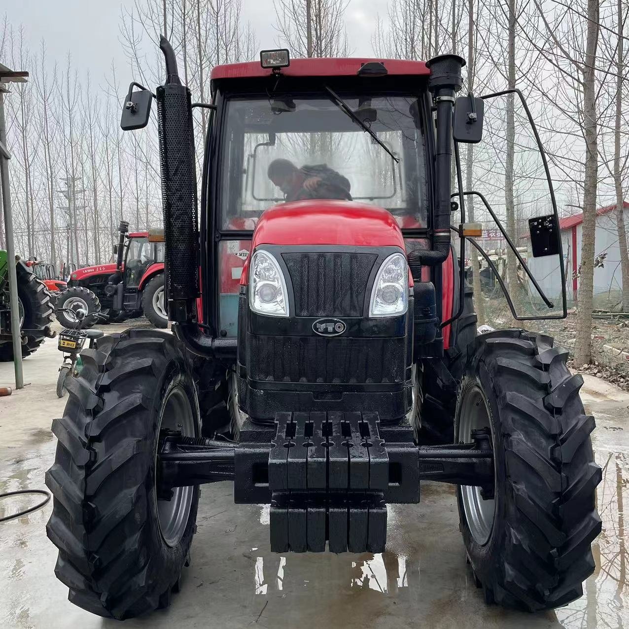 Yto Tractor 90hp Tractors X904 Agricultural Equipment With Best Service