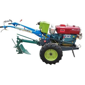 Agricultural Walking Tractor High and Low Speed Two-wheel Drive Rotary Tiller 10 Horsepower Wet and Dry Dual-purpose Handcart