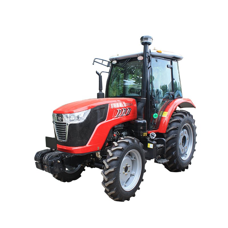 100HP 4WD Wheel Tractor Agriculture New Condition Diesel Fuel 80HP 50HP Rated Power 3-Point Linkage Essential Core