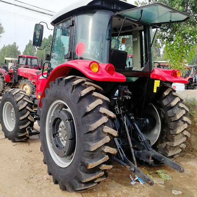 Used/second Hand Farm Wheel Tractors Massey Ferguson Mf1004 100hp 4x4wd with Small Mini Compact Agricultural Equipment Machinery