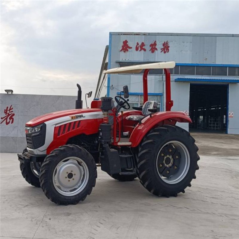 Farming Machine 80hp 90hp 4x4 Electric Starter Tractor Agricultural Attachments Farm Tractors for Sale