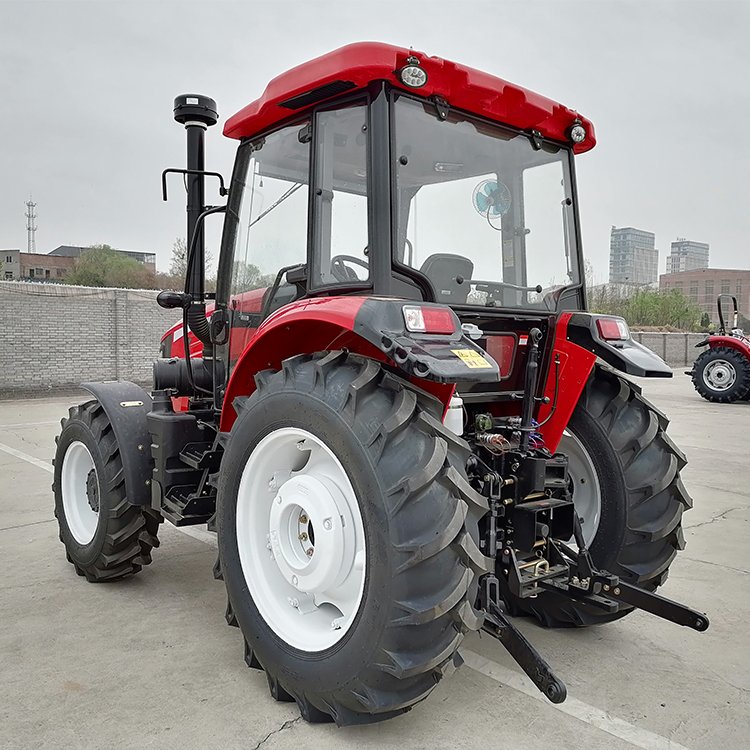 YTO ELX1054 105hp Multifunctional 4WD Farm Tractor Cabin Diesel MTZ-80 Box New 440 MM Competitive Agriculture Tractor Prices