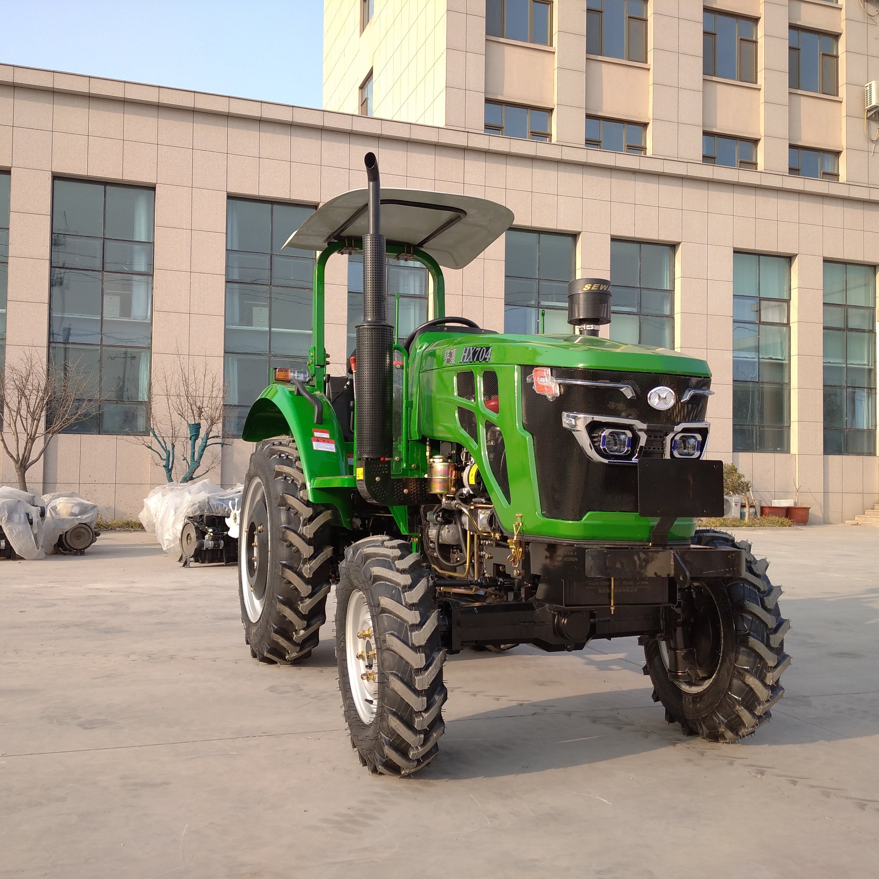 4x4 70hp Big Chassis Tractor Agricola Traktor for Agriculture Big Chassis Farm Trator