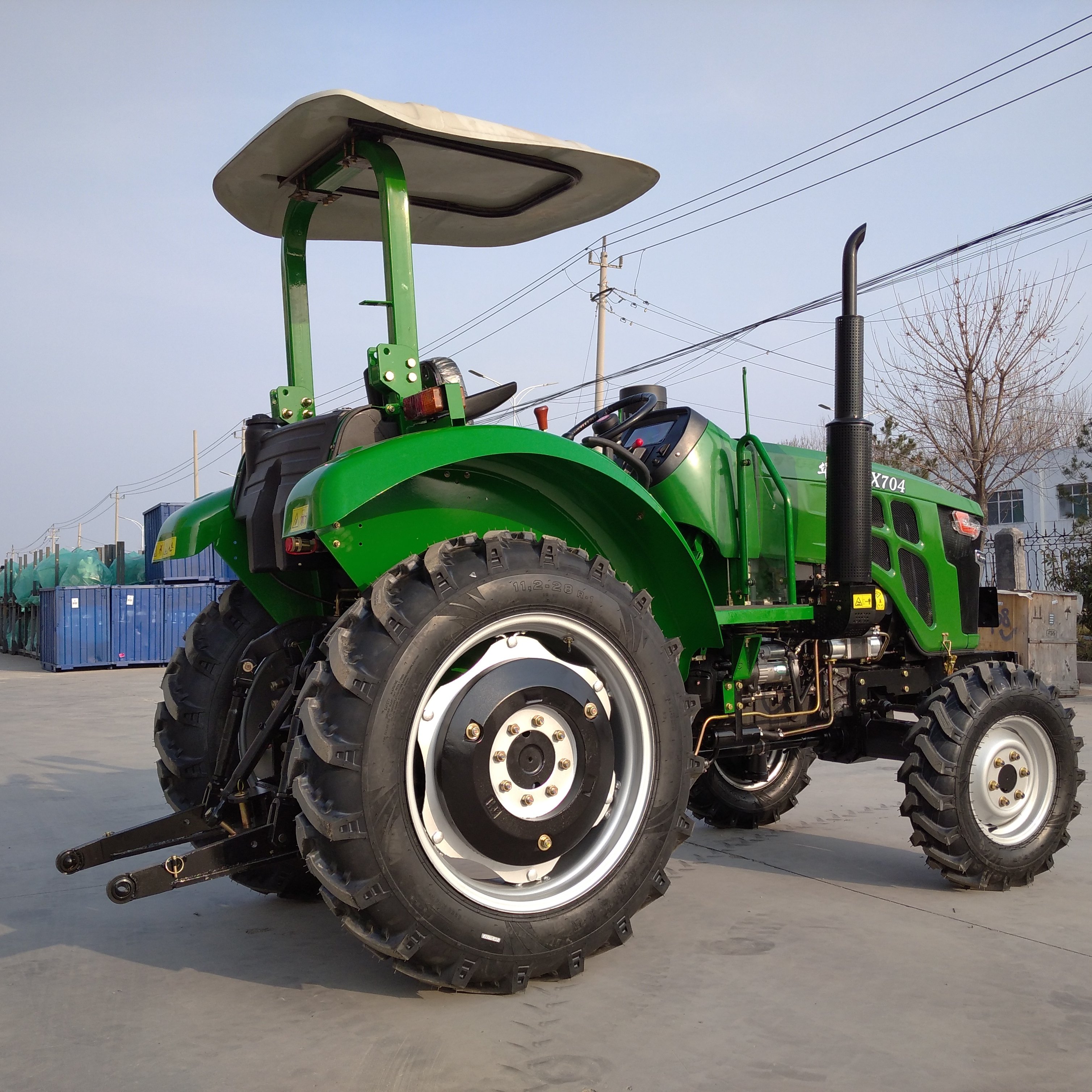 4x4 70hp Big Chassis Tractor Agricola Traktor for Agriculture Big Chassis Farm Trator