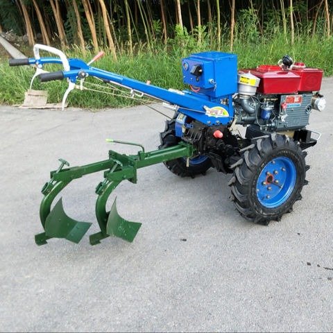 Buy Used and New 15HP USED Two Wheel Farm Walking Tractor Mini Tractor for Agriculture at Cheap Prices