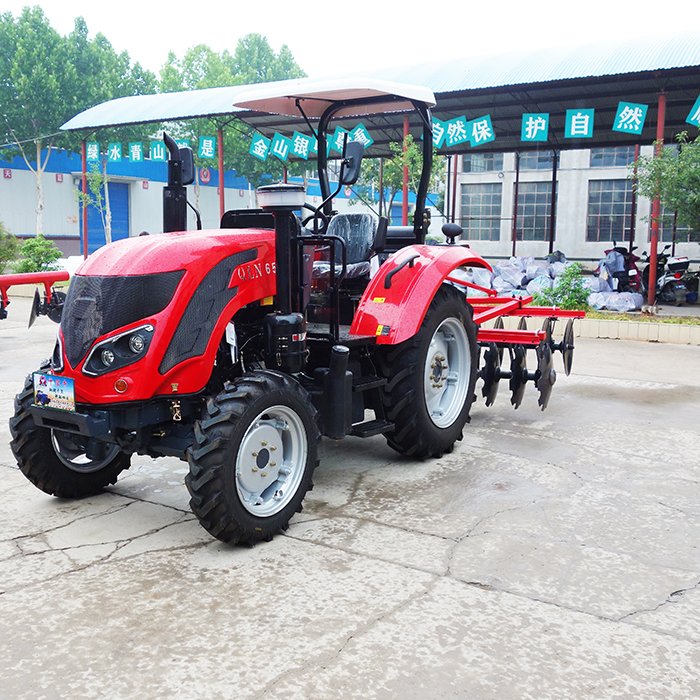 China Factory Farming Ploughing Equipment Agricultural Tractors Mini 4X4 Garden Farm Tractor 4WD Small 4 Wheel Tractores