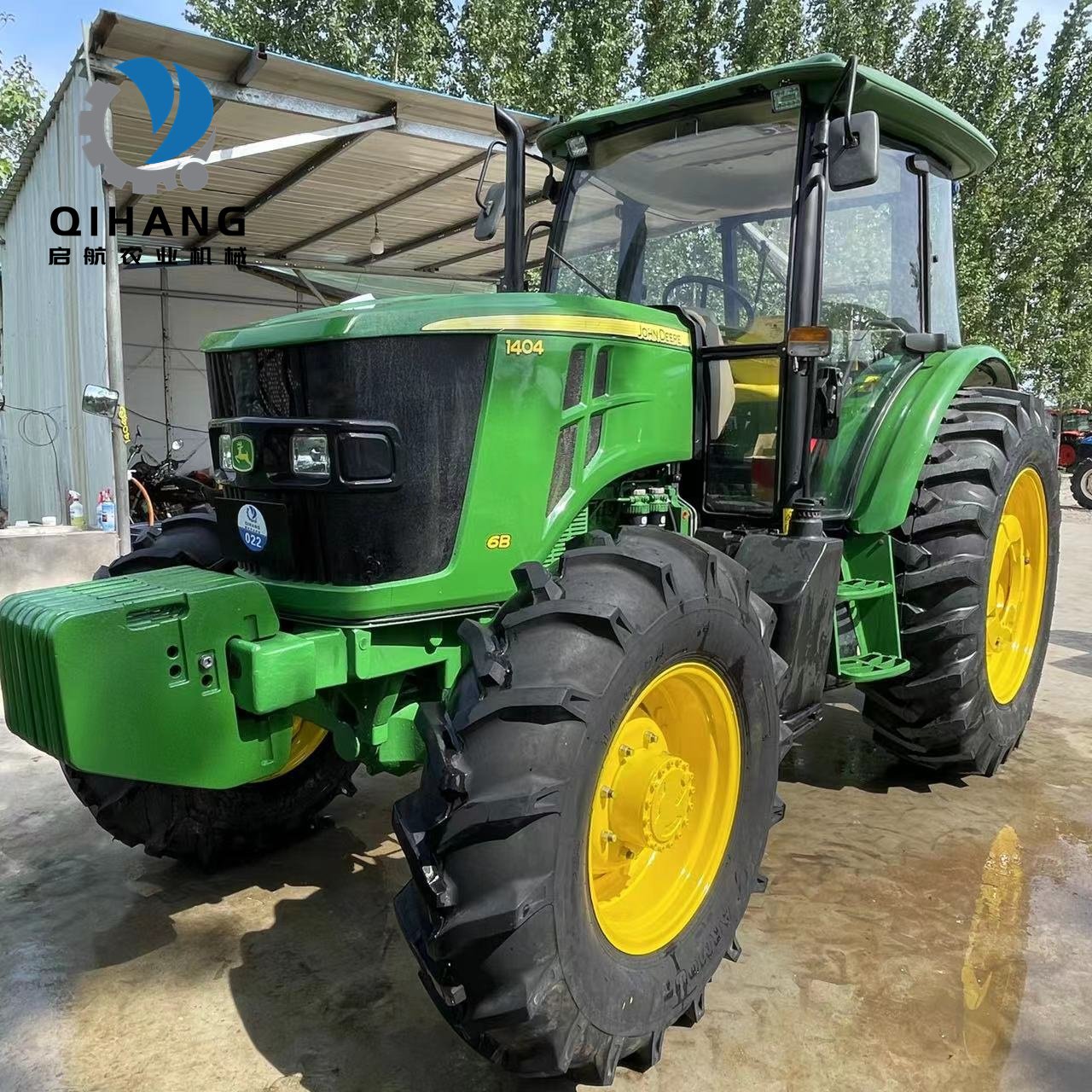 Quality Used John Tractor Deere 4x4 Wheel Drive Second Used Farm Tractor