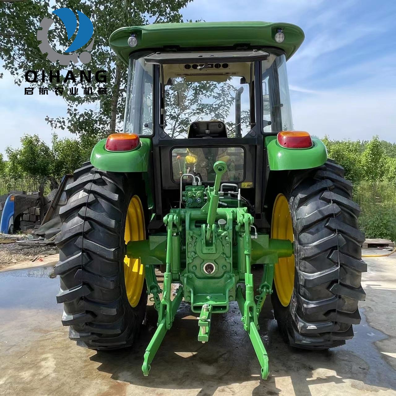 Quality Used John Tractor Deere 4x4 Wheel Drive Second Used Farm Tractor