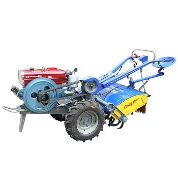 Agricultural Machinery Equipment diesel Cultivator Motocultor Two Wheel Gasoline Power Mini Tiller 12 hp Walking Tractor
