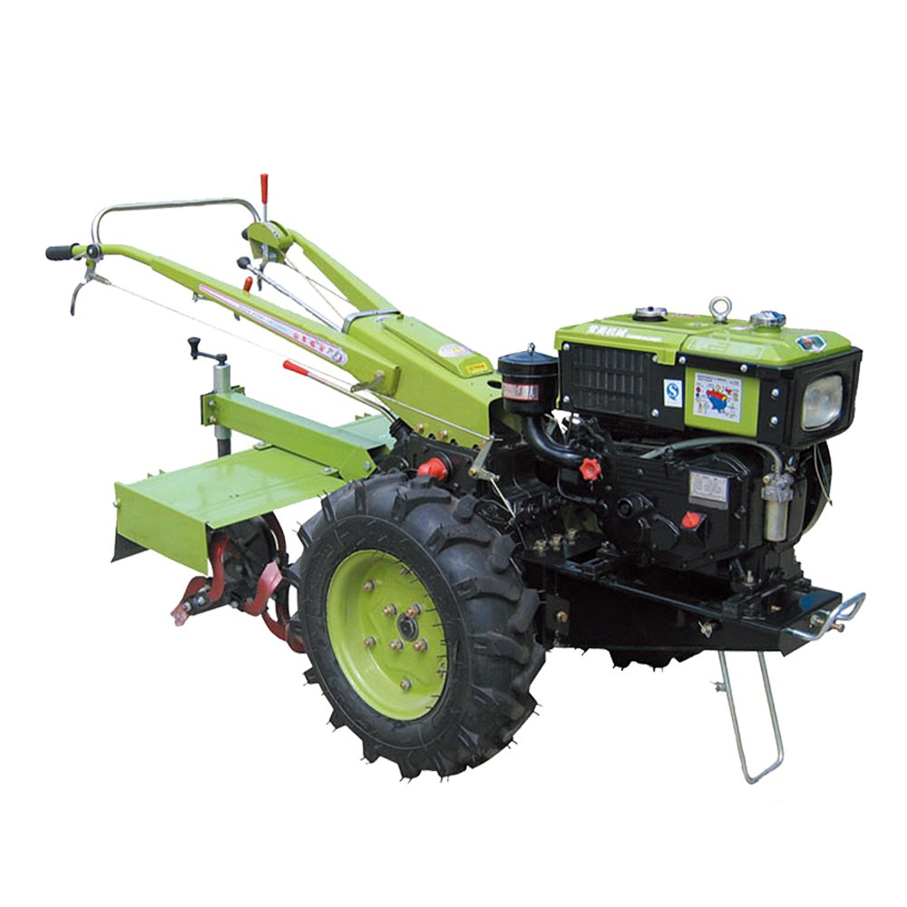 Agricultural Machinery Equipment diesel Cultivator Motocultor Two Wheel Gasoline Power Mini Tiller 12 hp Walking Tractor