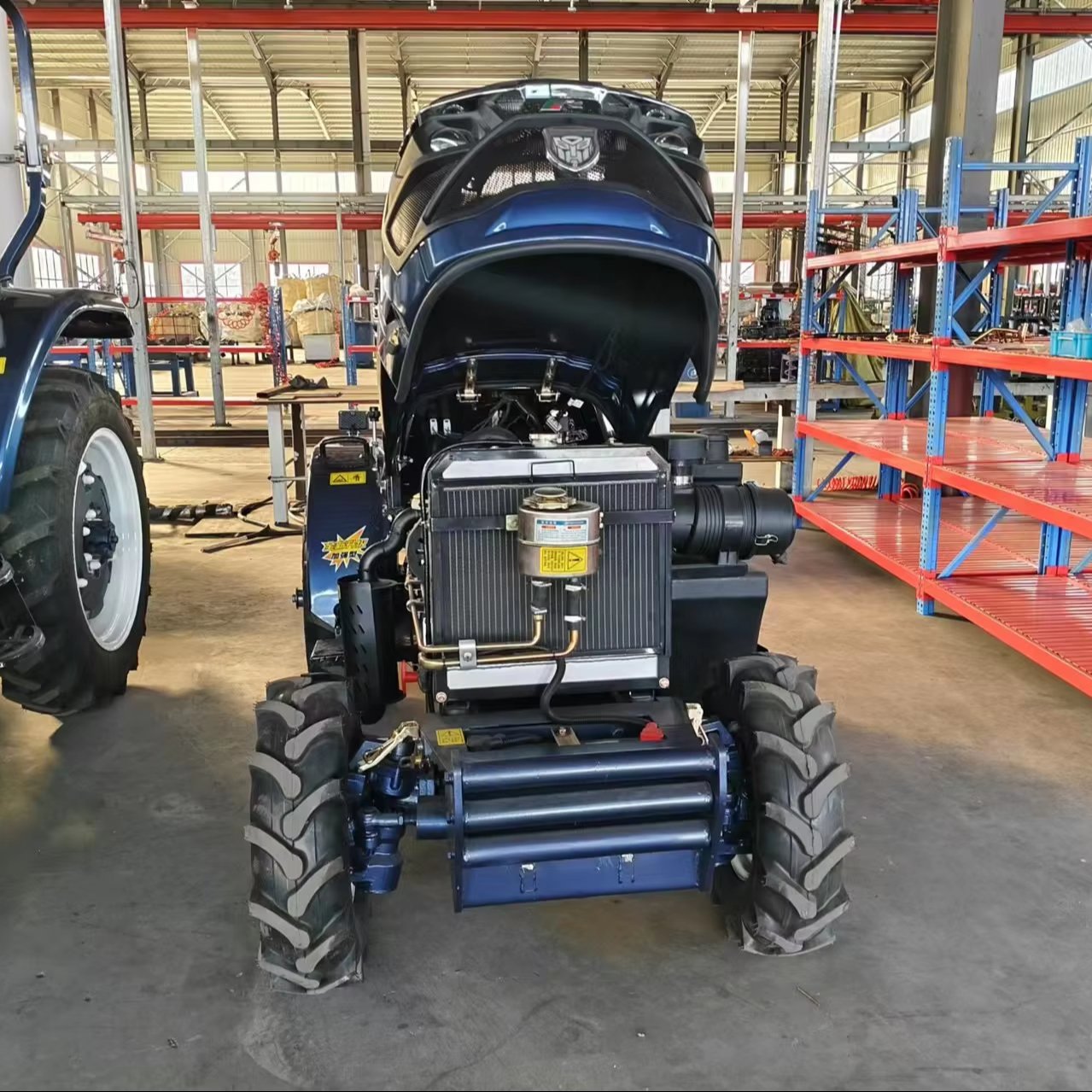 4x4 50HP Agricultural Tractor 4WD Diesel Engine Four-Wheel Design 30HP Tractor 3-Point