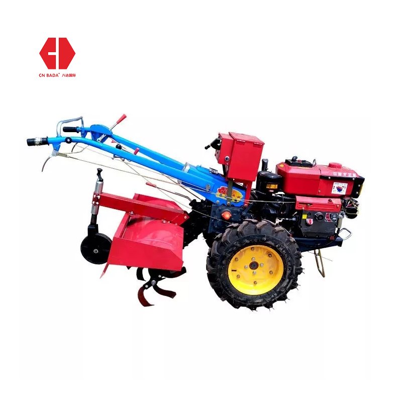 Agricultural Small Cultivator 2 Wheels Farming Mini Tractor Hand Walking Tractor for Sale
