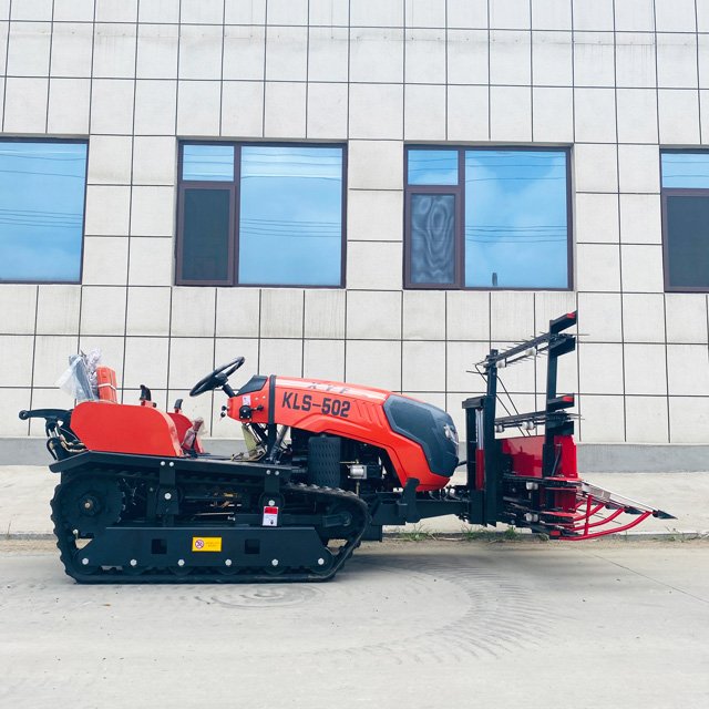 Mini Crawler Tractor 35/50/80hp Agricultural Machinery Bulldozer Equipment Mini Crawler Cultivator for Paddy Fields/dry Fields