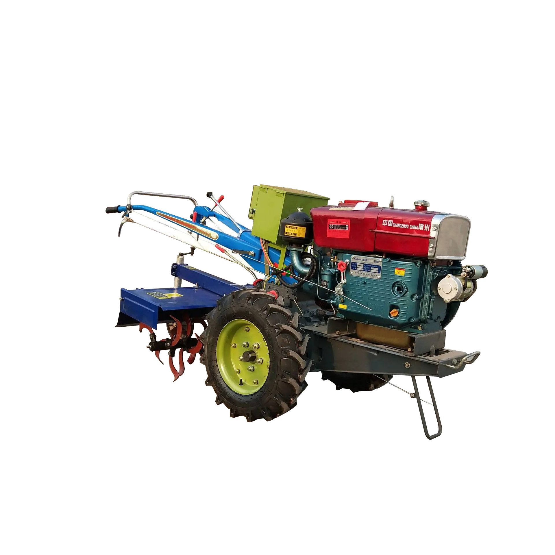 15hp Walk Behind Tractor Mini Two Wheel Walking Tractor Farm Walking Tractor