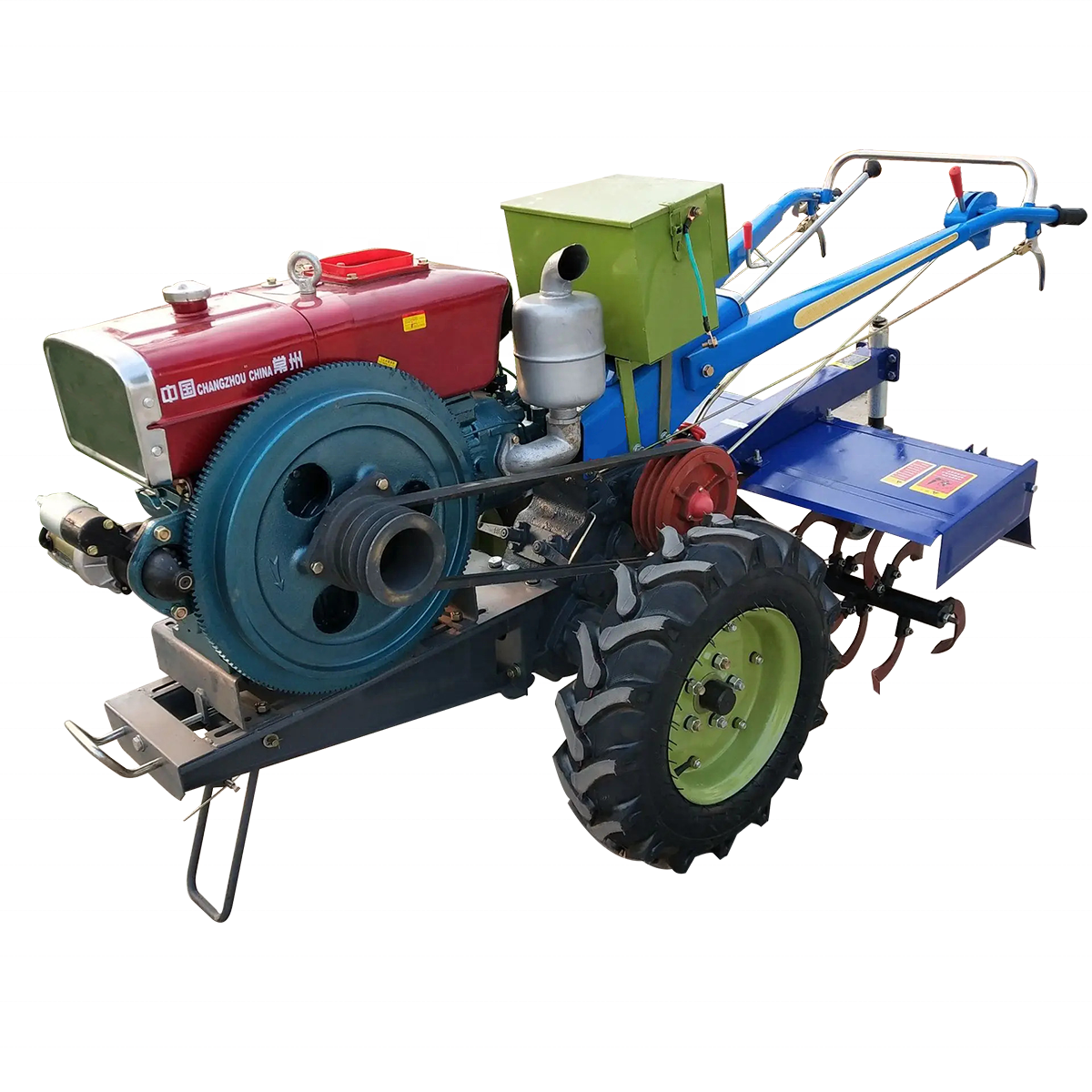 15hp Walk Behind Tractor Mini Two Wheel Walking Tractor Farm Walking Tractor