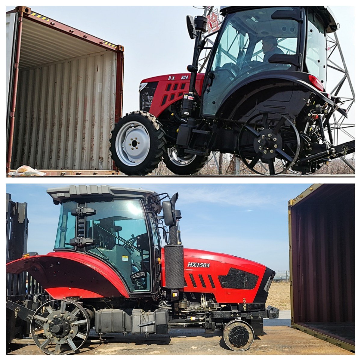 Agriculture Tractor Agro Tractor HB1504 Huabo Farmer Equipment 4WD Tractor Sales Ireland