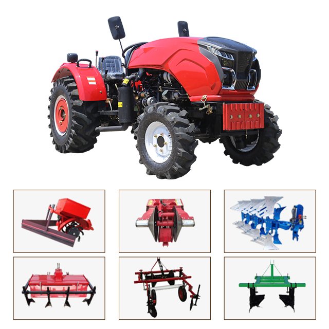 Farm Machine Tractor 25hp 35hp Tractor Four Wheel Tractor