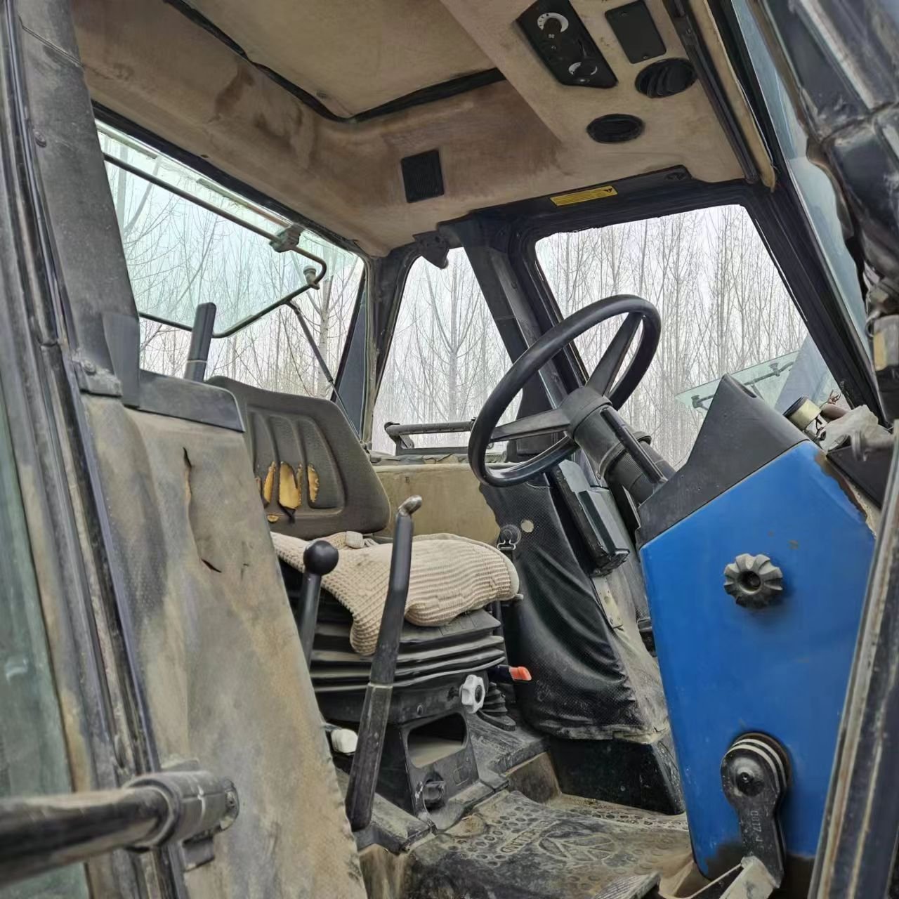 Used Agricultural Wheel Tractor Fiat 110hp 110-90 With Cab for Farm Works Traditional 4 Wheel Drive Good Performance