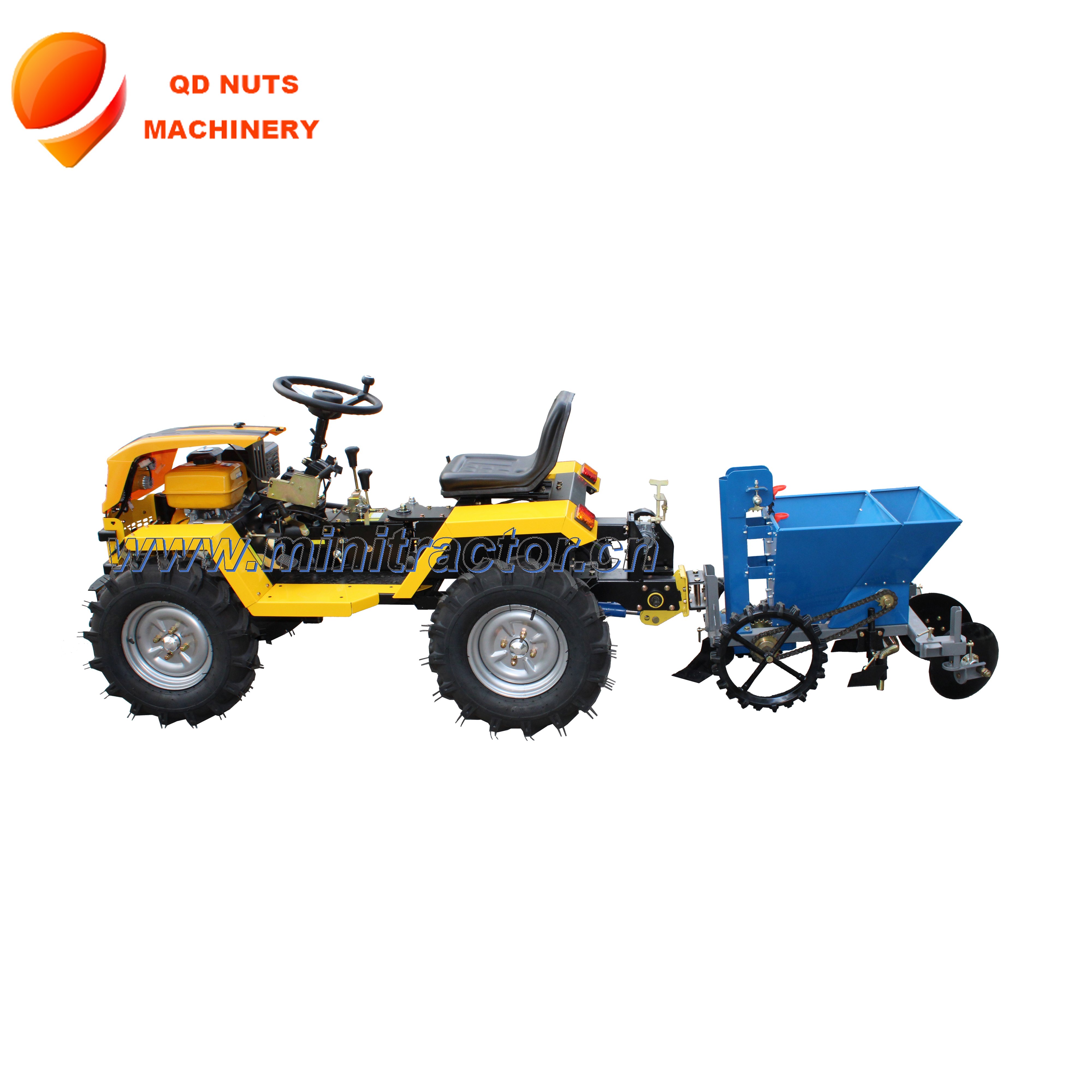 Mini 4x4 Tractor with 12HP-18HP Farm Machinery Wheel Tractor Core Components Including Engine and Pump for Agriculture