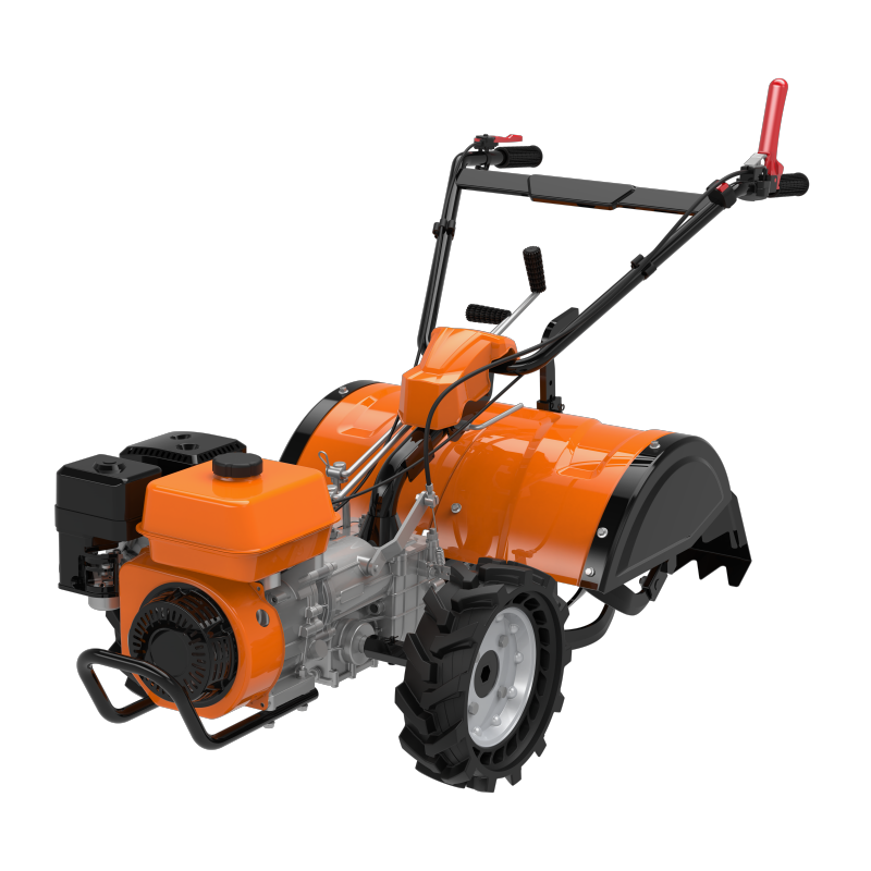 China Factory New H170F Farm Machine Gasoline Engine Power Tiller 7HP Mini Garden Deep Tillage Rototiller Cultivator Walk Behind