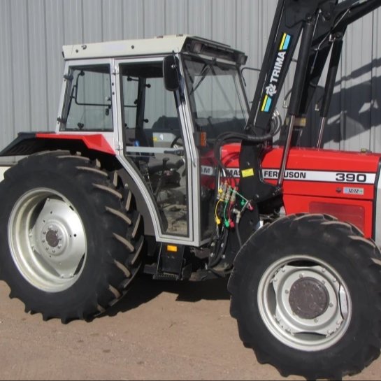 Fairly Use Massey Ferguson 390 Tractor and Agricultural Equipment