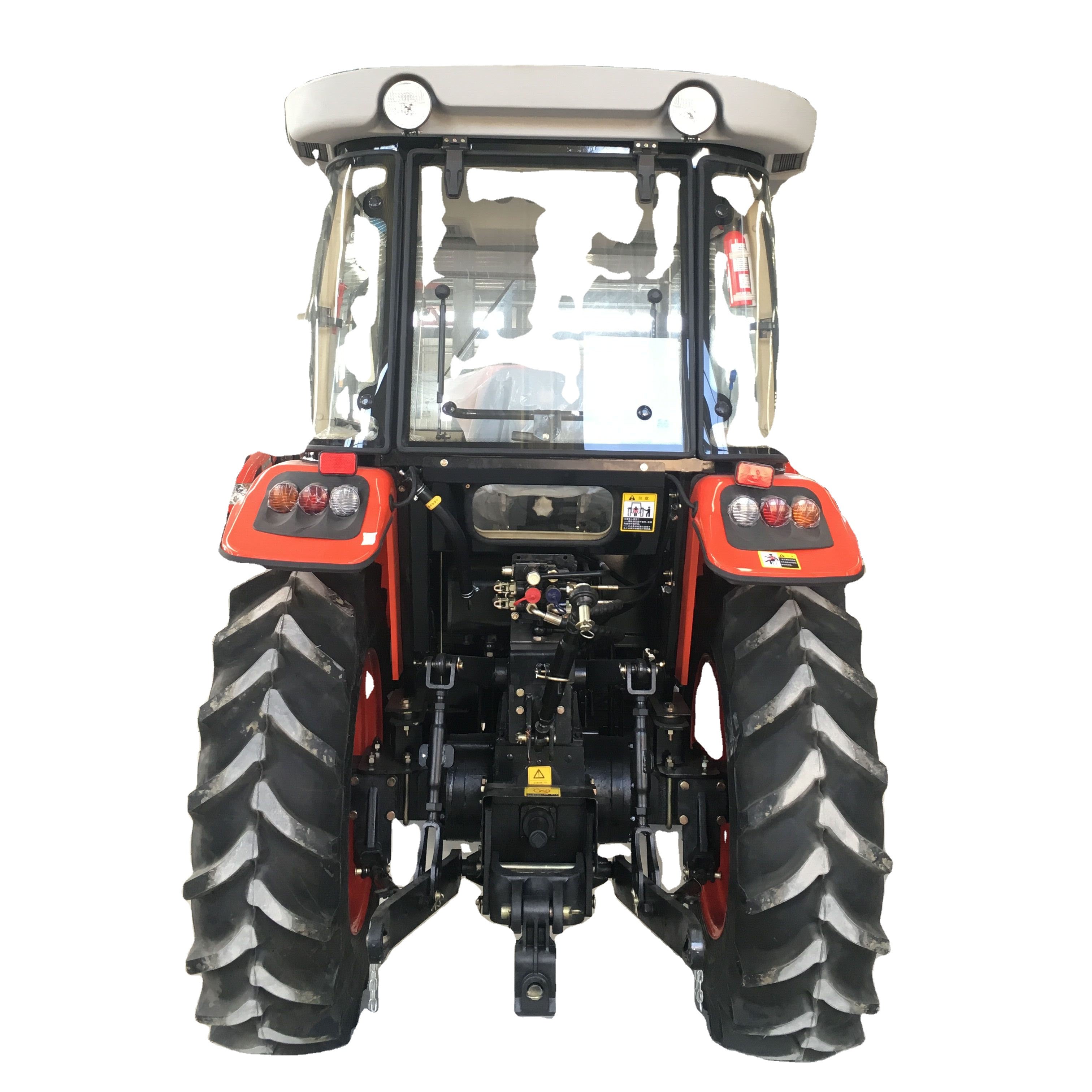 55hp 4WD 4x4 Farm Tractor with Cabin and AC Utility Agricultural Tractor Used for Farming