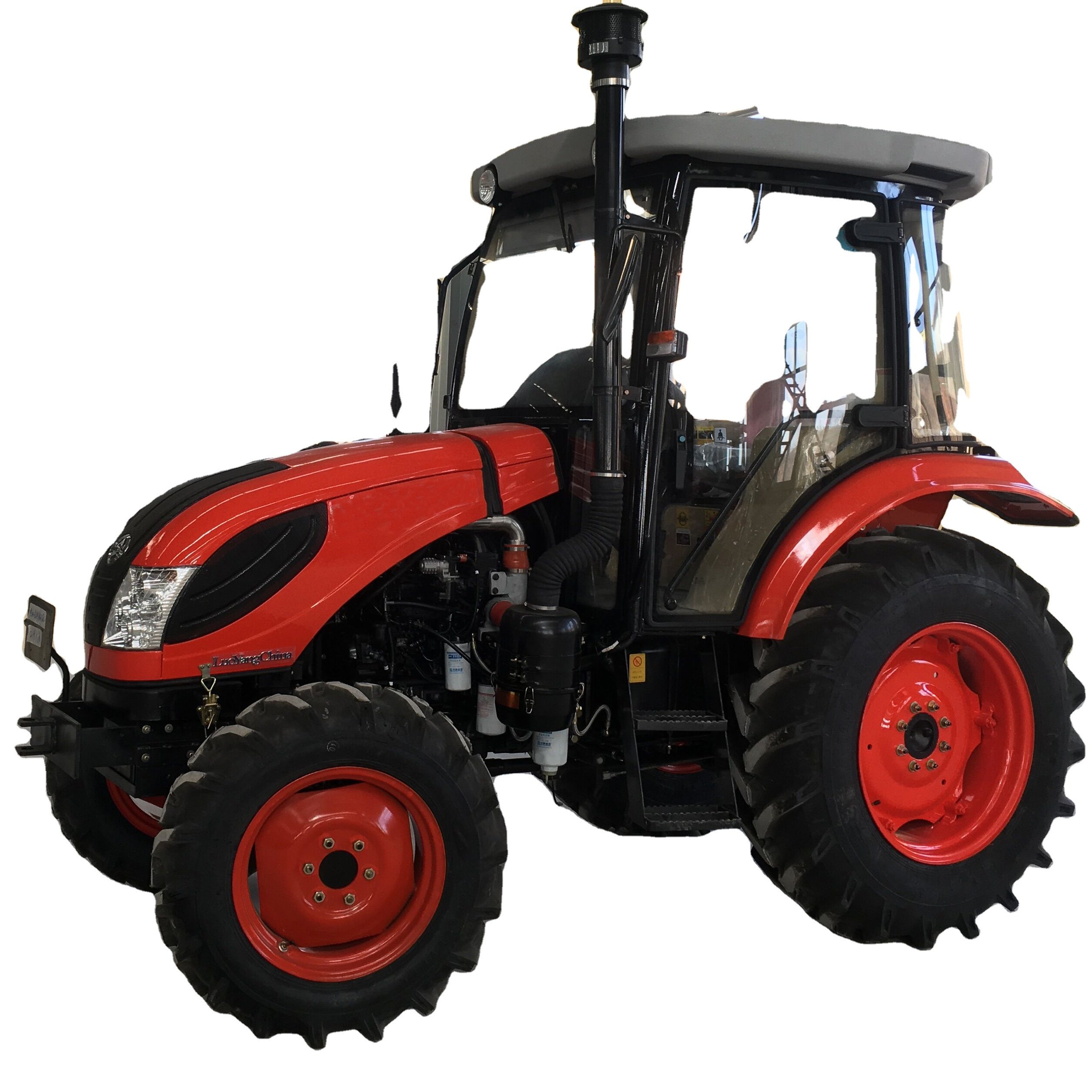 55hp 4WD 4x4 Farm Tractor with Cabin and AC Utility Agricultural Tractor Used for Farming