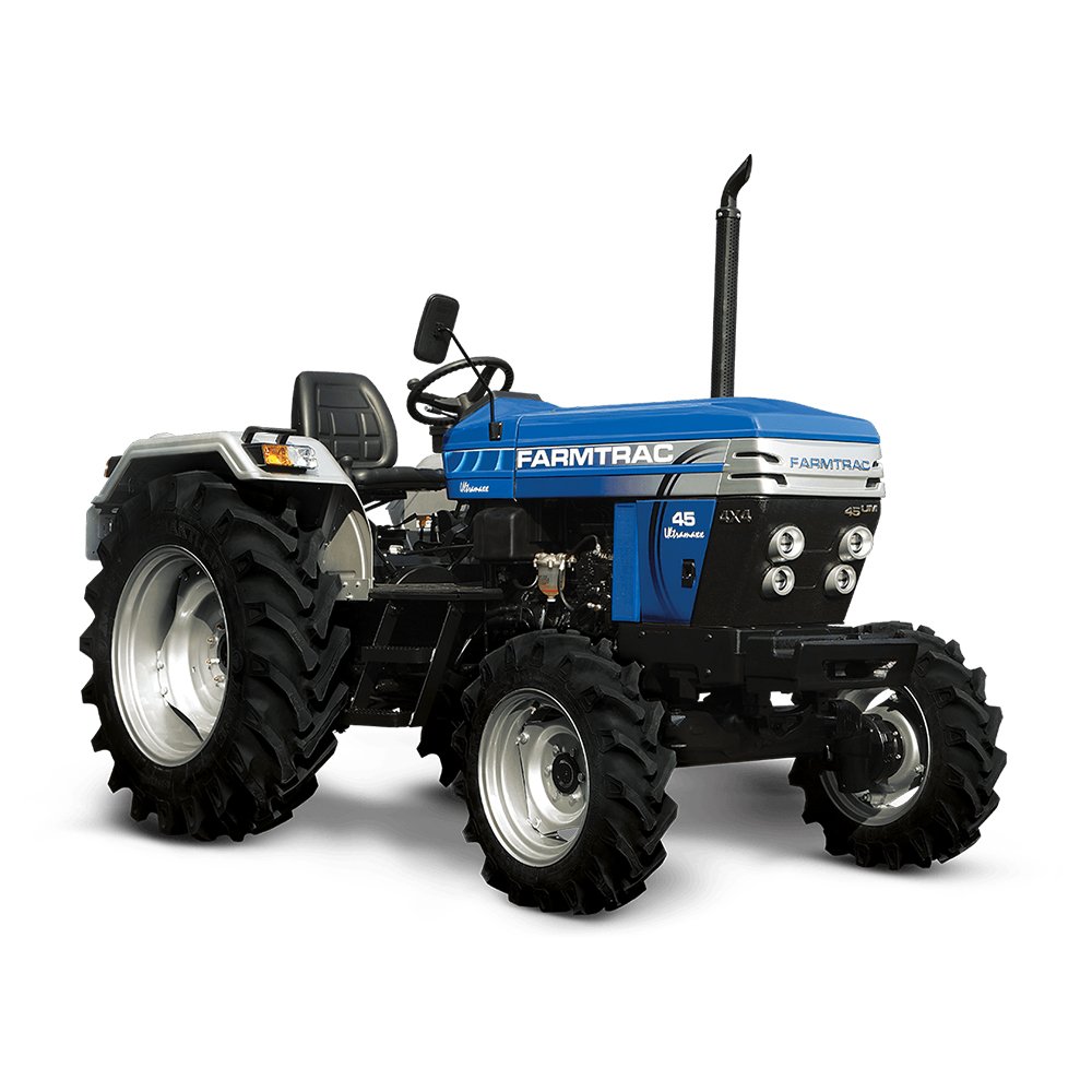 Multi Function Best Selling Modal FARMTRAC 45 ULTRAMAXX 4WD for Farm Use Agricultural Tractor Available at Factory Price