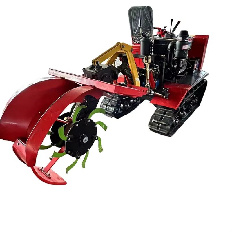 25Hp Diesel Engine New Multifunction Garden Micro 4WD Tractor 4X4 Four Wheel Mini Agricolas Agricultural Tractor Core Motor