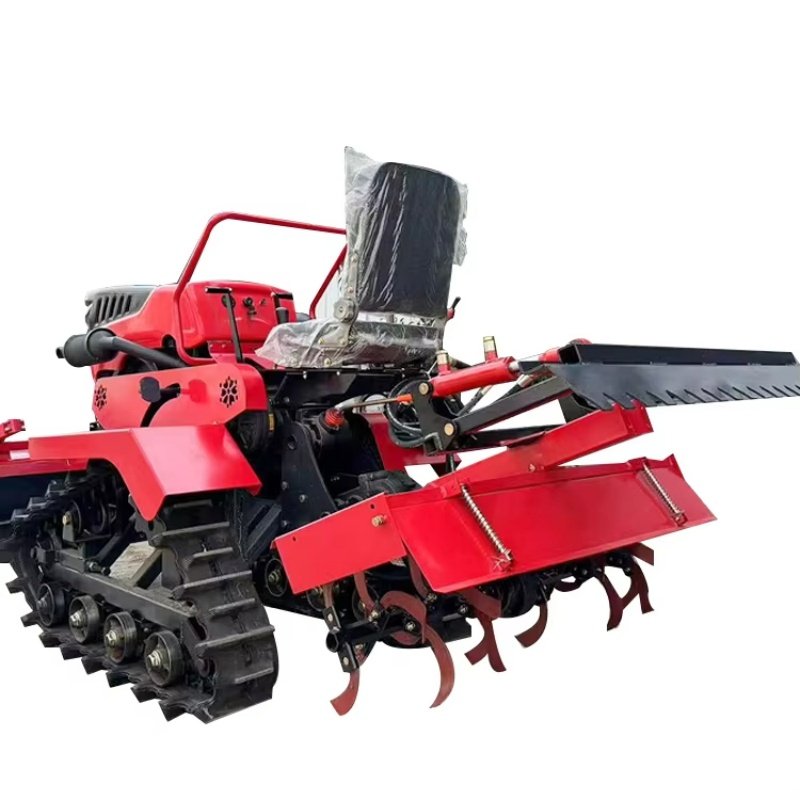 25Hp Diesel Engine New Multifunction Garden Micro 4WD Tractor 4X4 Four Wheel Mini Agricolas Agricultural Tractor Core Motor