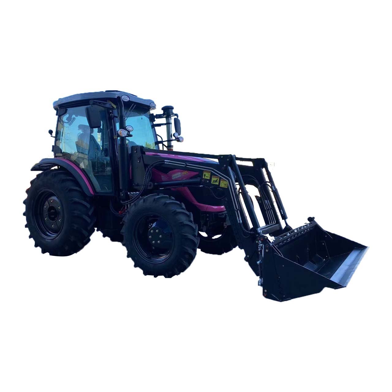 Good Price Chinese Make Multifunction Agriculture Farming Wheel 4wd 4x4 New Tractor for Sale With Dual Stage Clutch