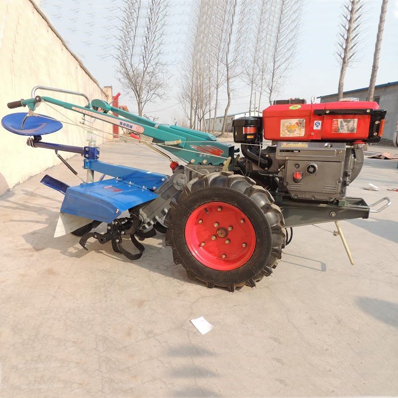 Farm Small Hand-Walking-Tractor-Prices Diesel Engine 15HP 18HP 20HP Two Wheel Hand Driven Tractor