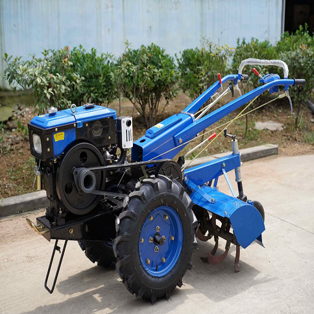 Buy Two Wheel Farm Walking Tractor Mini Hand Tractors for Agriculture 12hp to 22hp in Stock Best Price for Sale