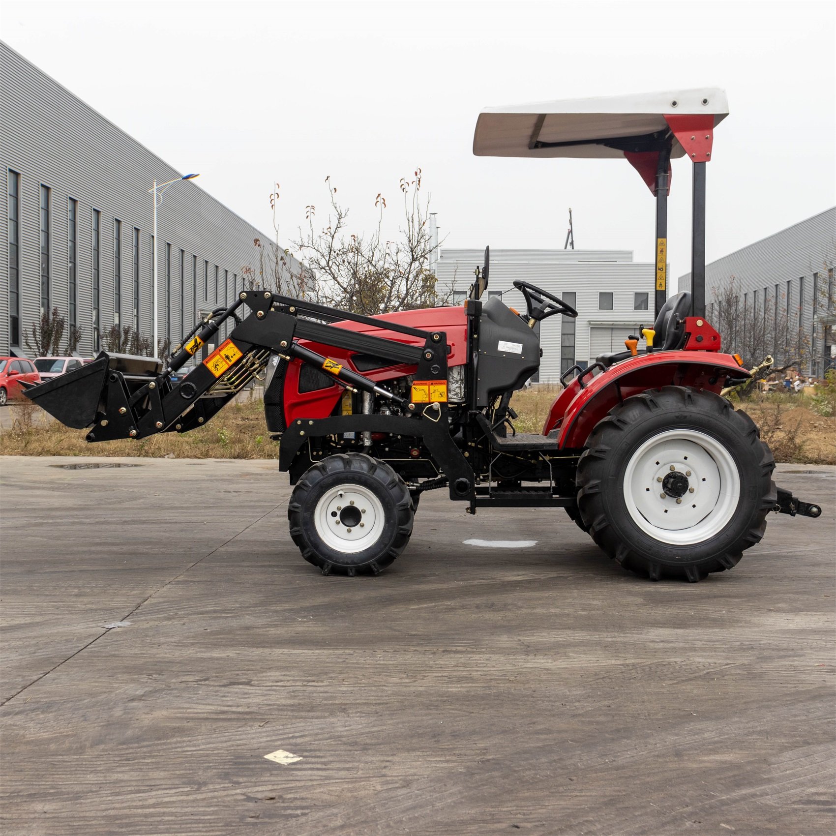 All Hydraulic Steering Mini Tractor Truck Agriculture 4X4 25 30 35 40 55 80 120 HP Farm Tractors with Cabin