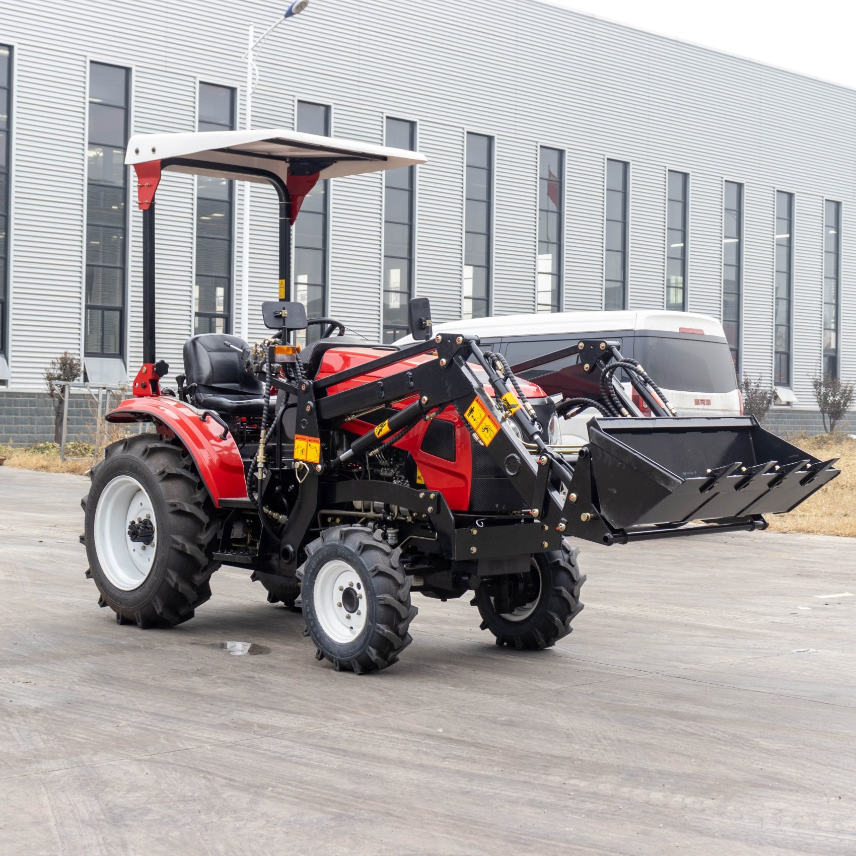 All Hydraulic Steering Mini Tractor Truck Agriculture 4X4 25 30 35 40 55 80 120 HP Farm Tractors with Cabin