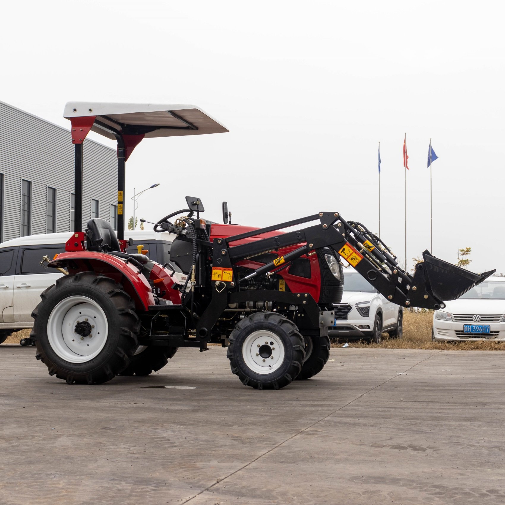 All Hydraulic Steering Mini Tractor Truck Agriculture 4X4 25 30 35 40 55 80 120 HP Farm Tractors with Cabin