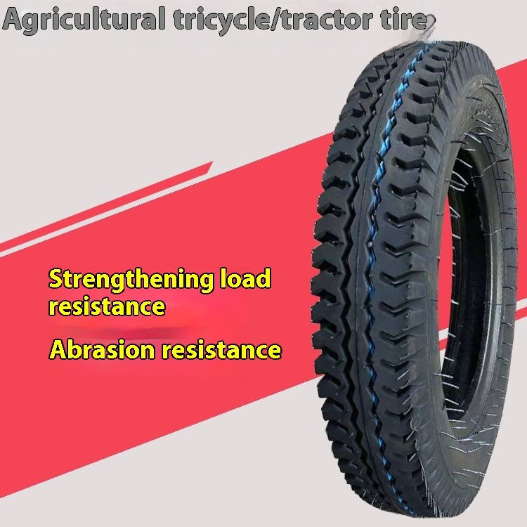 Radial Bias Agricultural Tractor Tire 450-16/500-15 New Double Groove Pipe for Tricycles