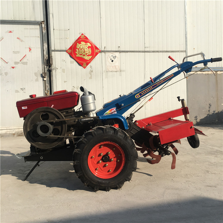 China Small 10 HP Paddy Wheel Walking Tractor 8-28HP Machine Tractor Agricultural Equipments Mini Tractor Price