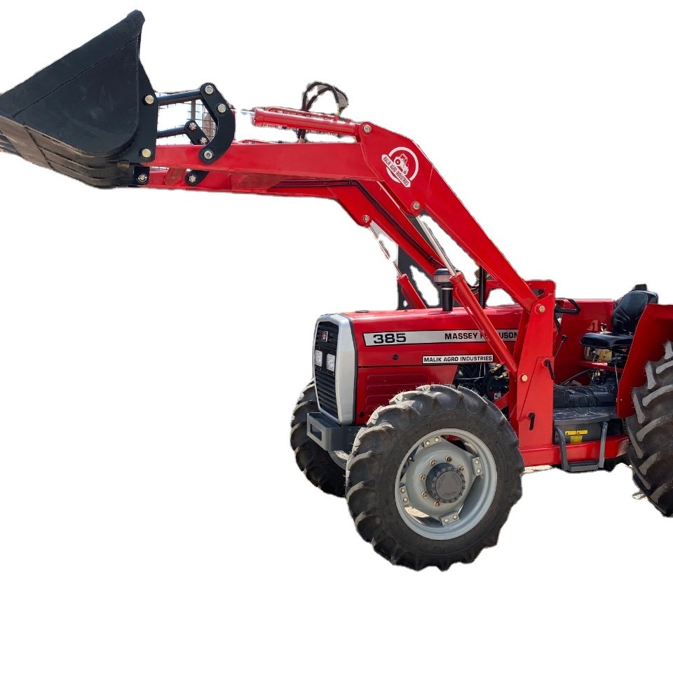 4*4 Farm Tractor with Front End Loader and Back Hoe Agriculture Machinery & Equipment / 4wd Farm Tractor with Front Loader