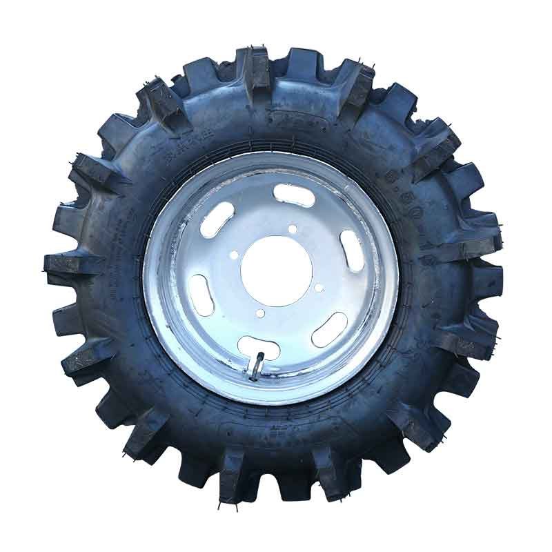 Two-Wheeled Walking Tractor tire with Diesel Engine Factory Price for Agricultural Machinery Parts