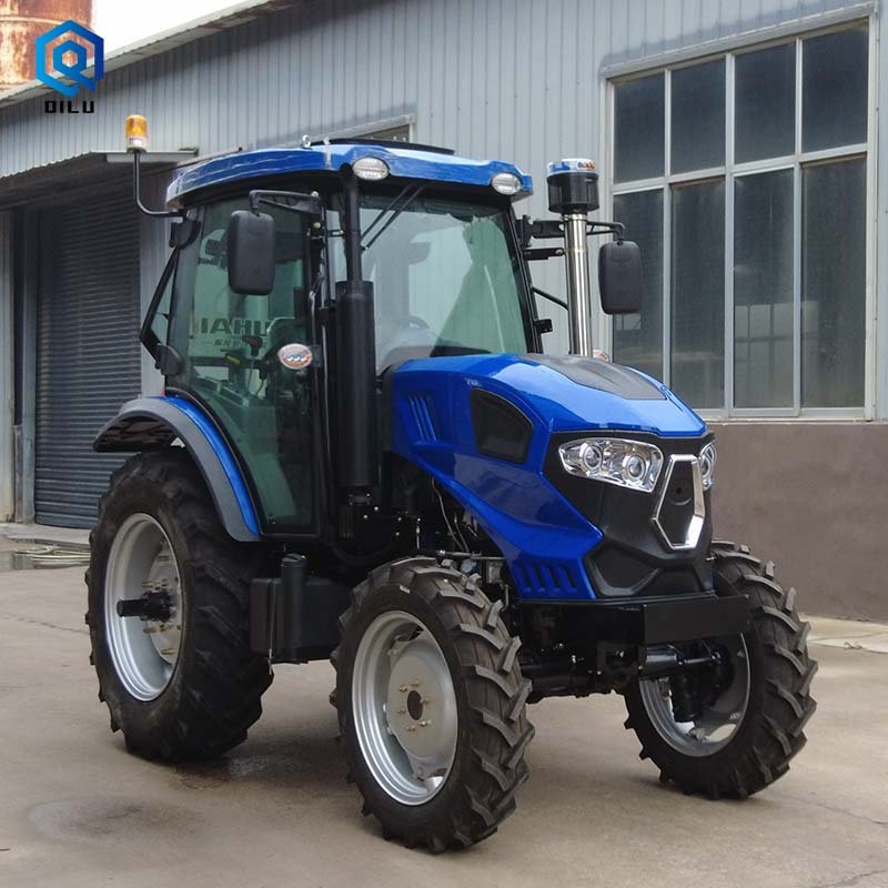 QILU Farm Garden Agricola Orchard 4X4 4Wd Diesel Medium Big Tracteur Agricole 70Hp 80Hp 90Hp 100Hp B Series Tractors