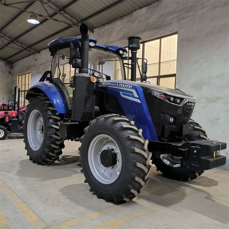 Lovol 2004 200hp Wheel Tractor New 4WD Agricultural Equipment with Core Engine and Motor Spare Parts for Farm Machines