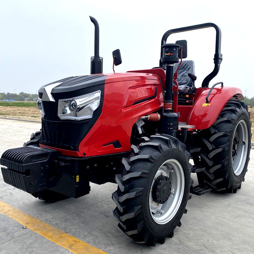 Multifunction Compact Mini Farm Tractors 4x4 Farming Machine Agricultural Tractor With Loader and Backhoe Made in China