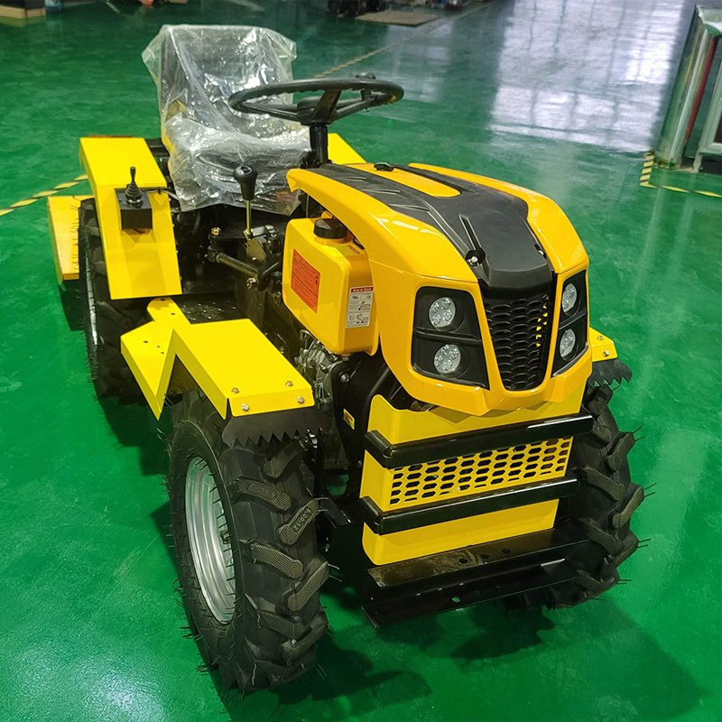 Multifunction Compact Mini Farm Tractors 4x4 Farming Machine Agricultural Tractor With Loader and Backhoe Made in China