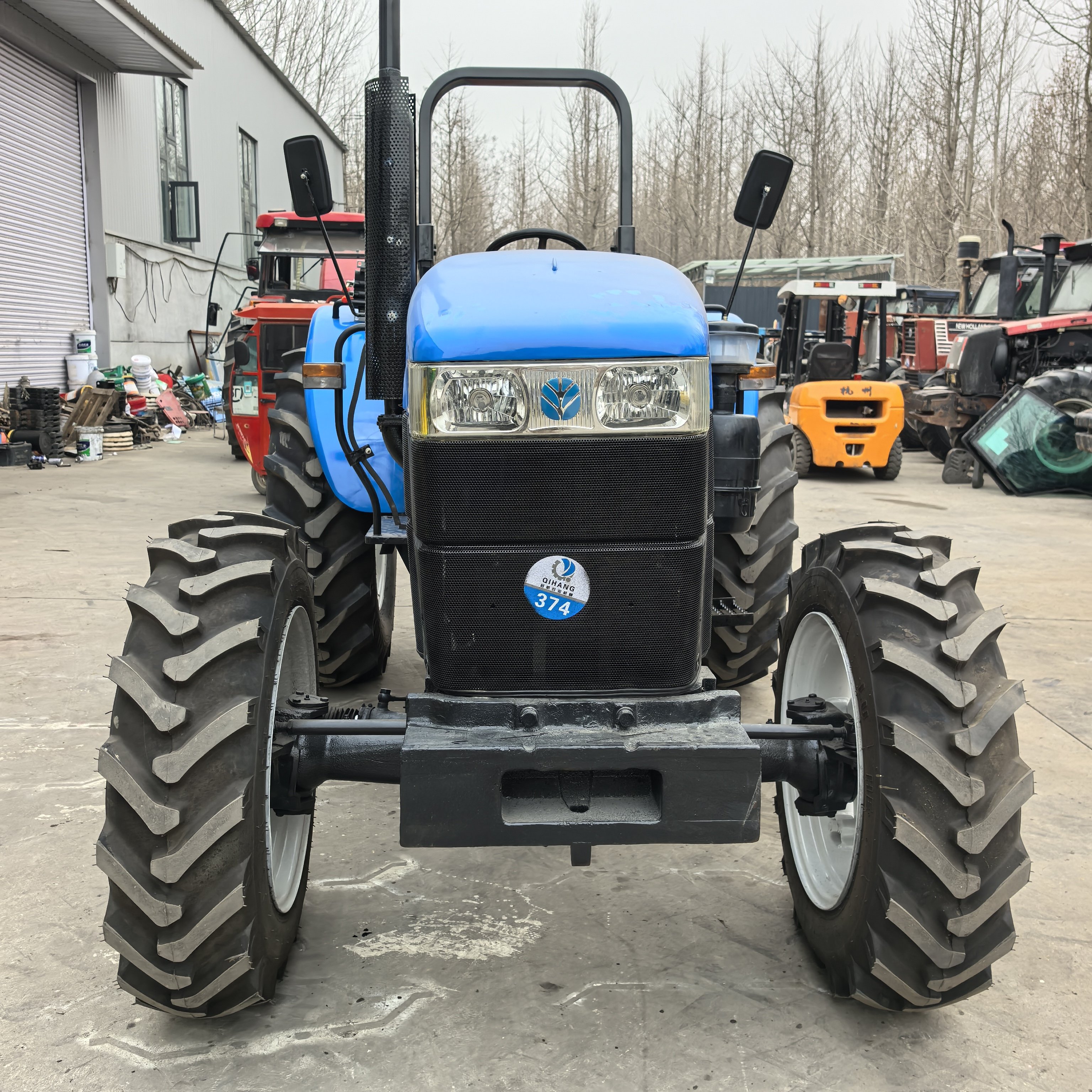 80hp Chinese 4x4 Mini Tractor Holland Agricultura Tractores Agricolas Tractors With Front Loader