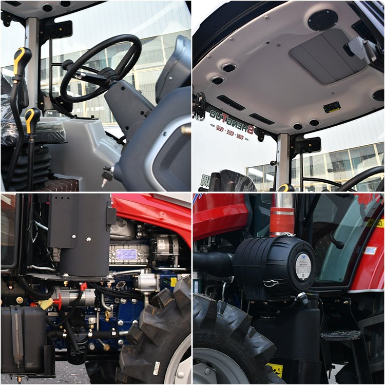 Tractors Mini 4x4 30HP 40HP 50HP 4 Drive Tractor Best Price Agricultural Farming Mini Tractor 4x4 for Sale