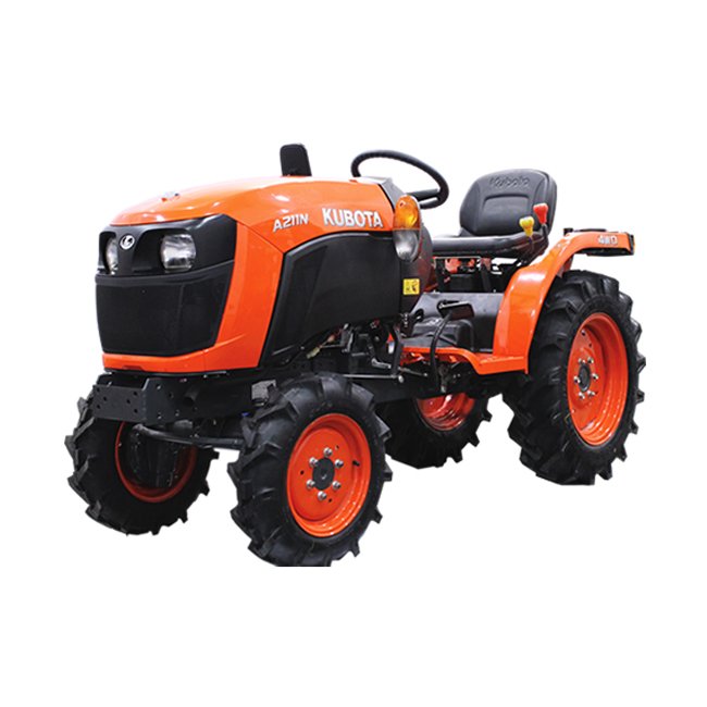 Kubota A211N 4WD Mini Tractor New and Used Farming Wheel Walking Tractor with Massey Engine Gear Motor